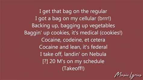 get the bag lyrics.